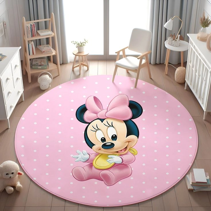 فرش گرد فانتزی